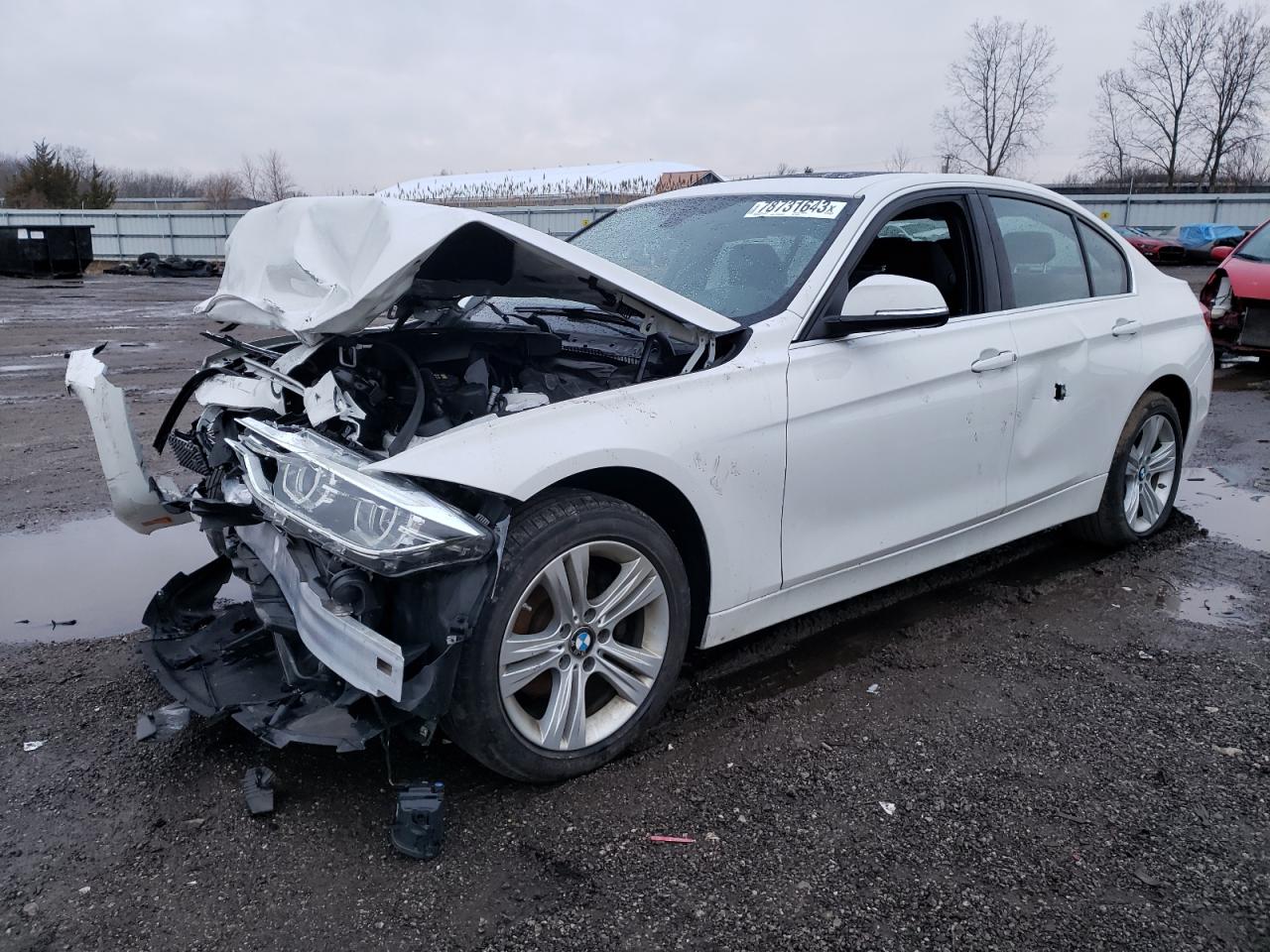 Image 1 of 2018 BMW 330 XI 2018 with VIN WBA8D9G50JNU72410
