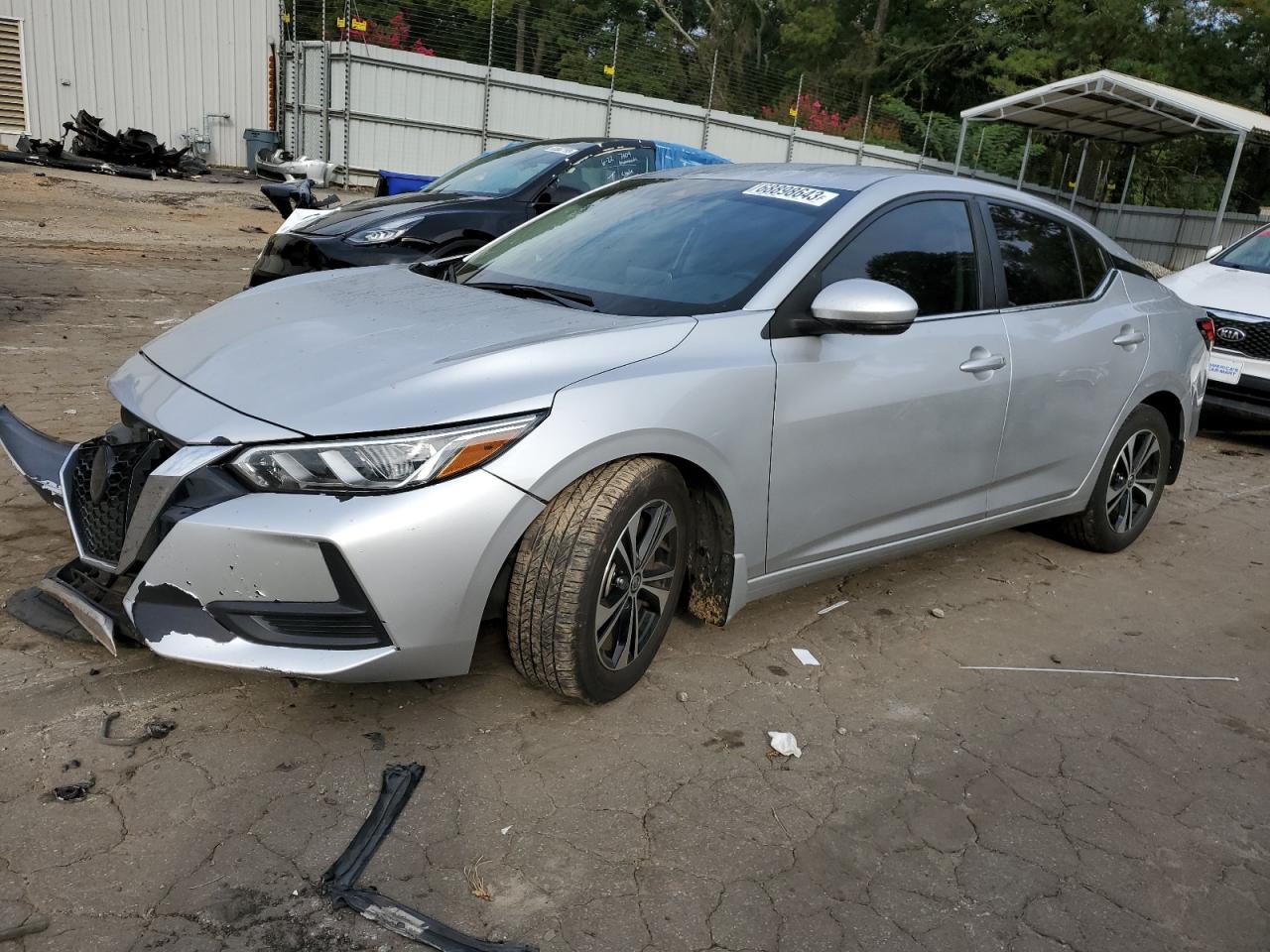 Image 1 of 2020 NISSAN SENTRA SV 2020 with VIN 3N1AB8CV5LY266129