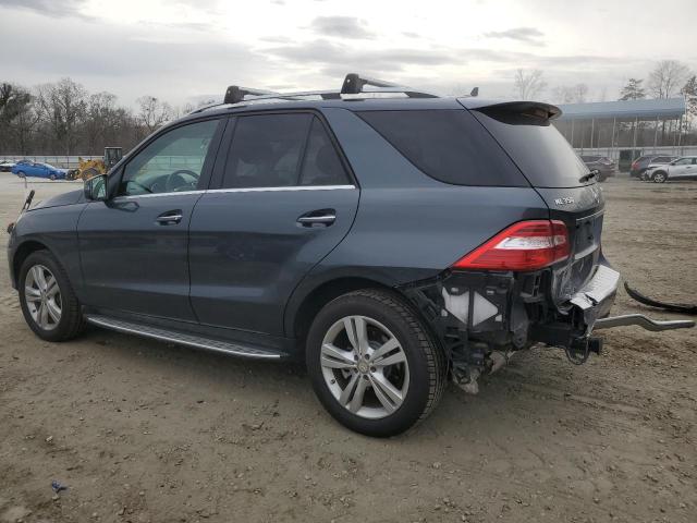 Image 2 of 2015 MERCEDES-BENZ ML 350 4MATIC 2015 with VIN 4JGDA5HB8FA595437