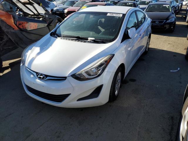 Image 1 of 2016 HYUNDAI ELANTRA SE 2016 with VIN 5NPDH4AE5GH685668