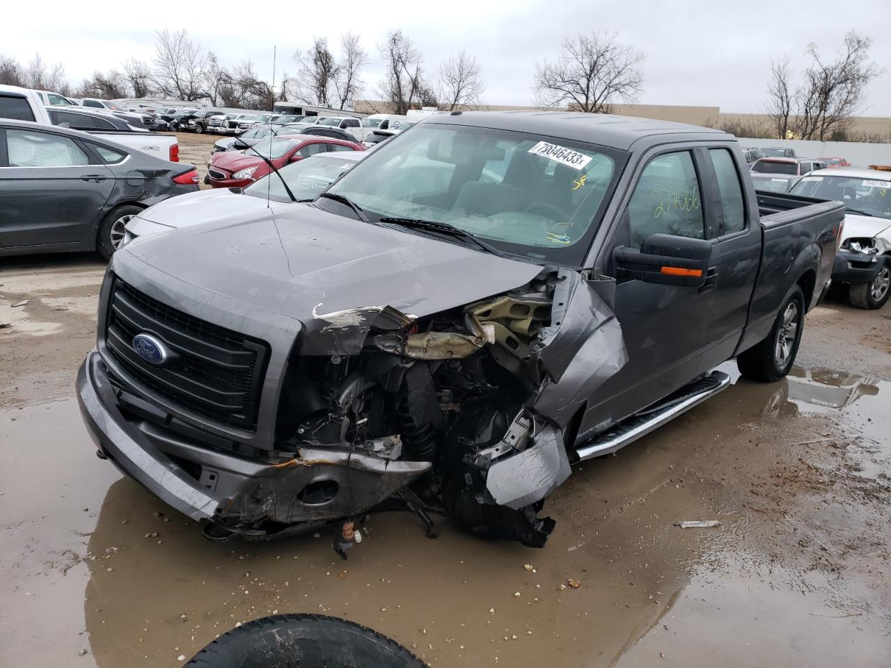 Image 1 of 2013 FORD F150 SUPER CAB 2013 with VIN 1FTFX1EF0DKF31993