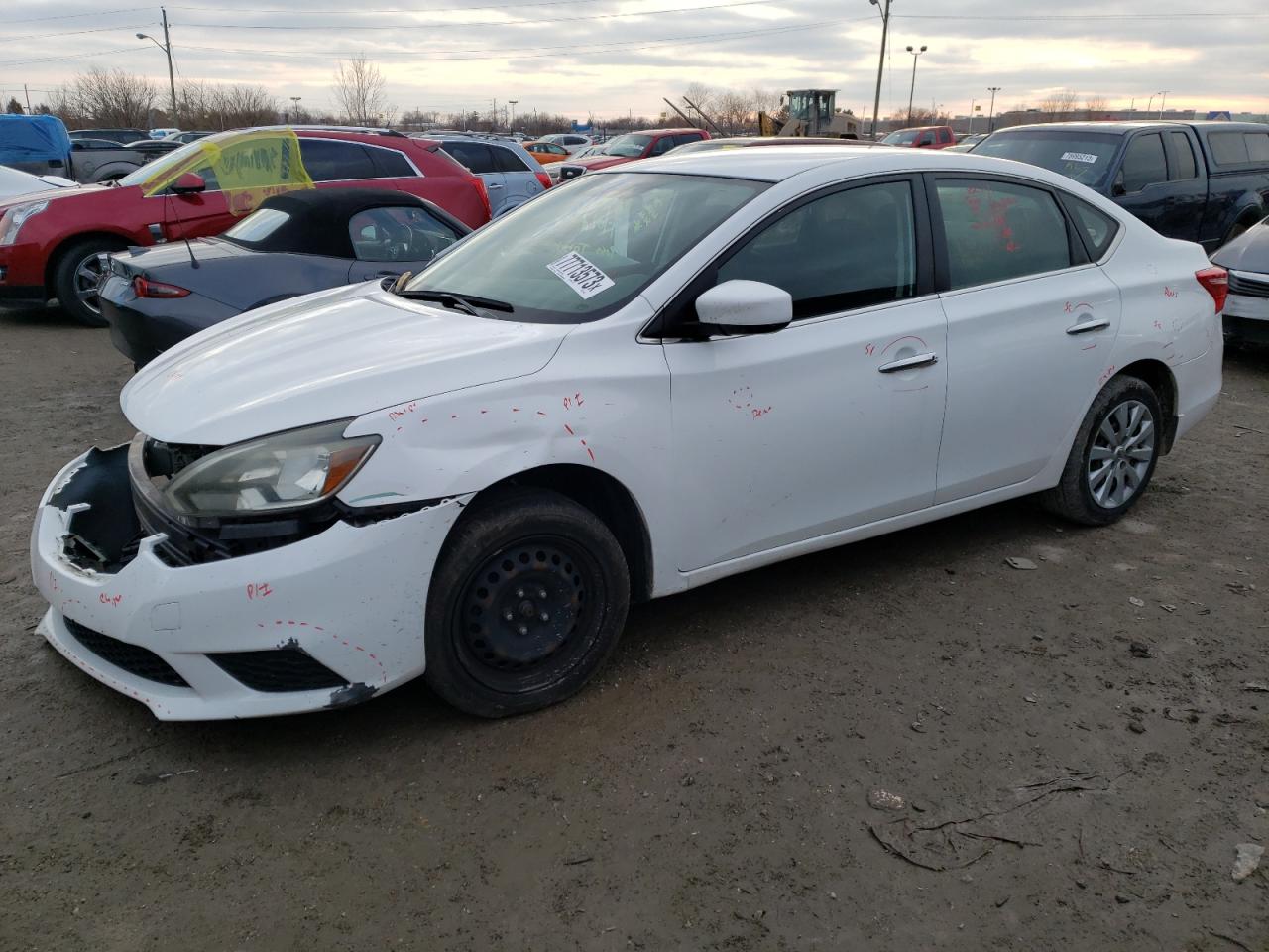 Image 1 of 2016 NISSAN SENTRA S 2016 with VIN 3N1AB7AP4GY327832