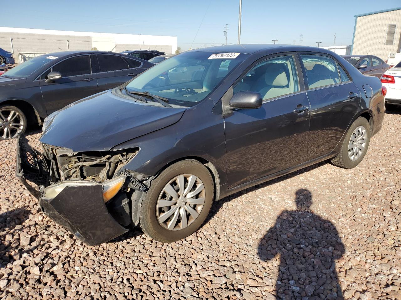 Image 1 of 2013 TOYOTA COROLLA BASE 2013 with VIN 2T1BU4EE9DC928037