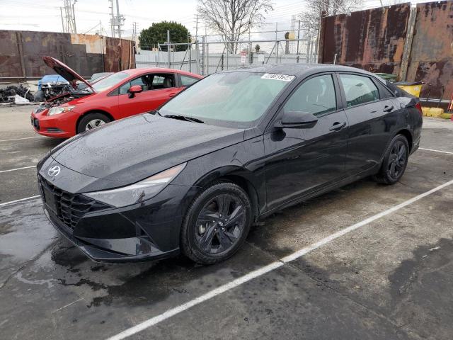 Image 1 of 2021 HYUNDAI ELANTRA SEL 2021 with VIN 5NPLM4AG5MH019382