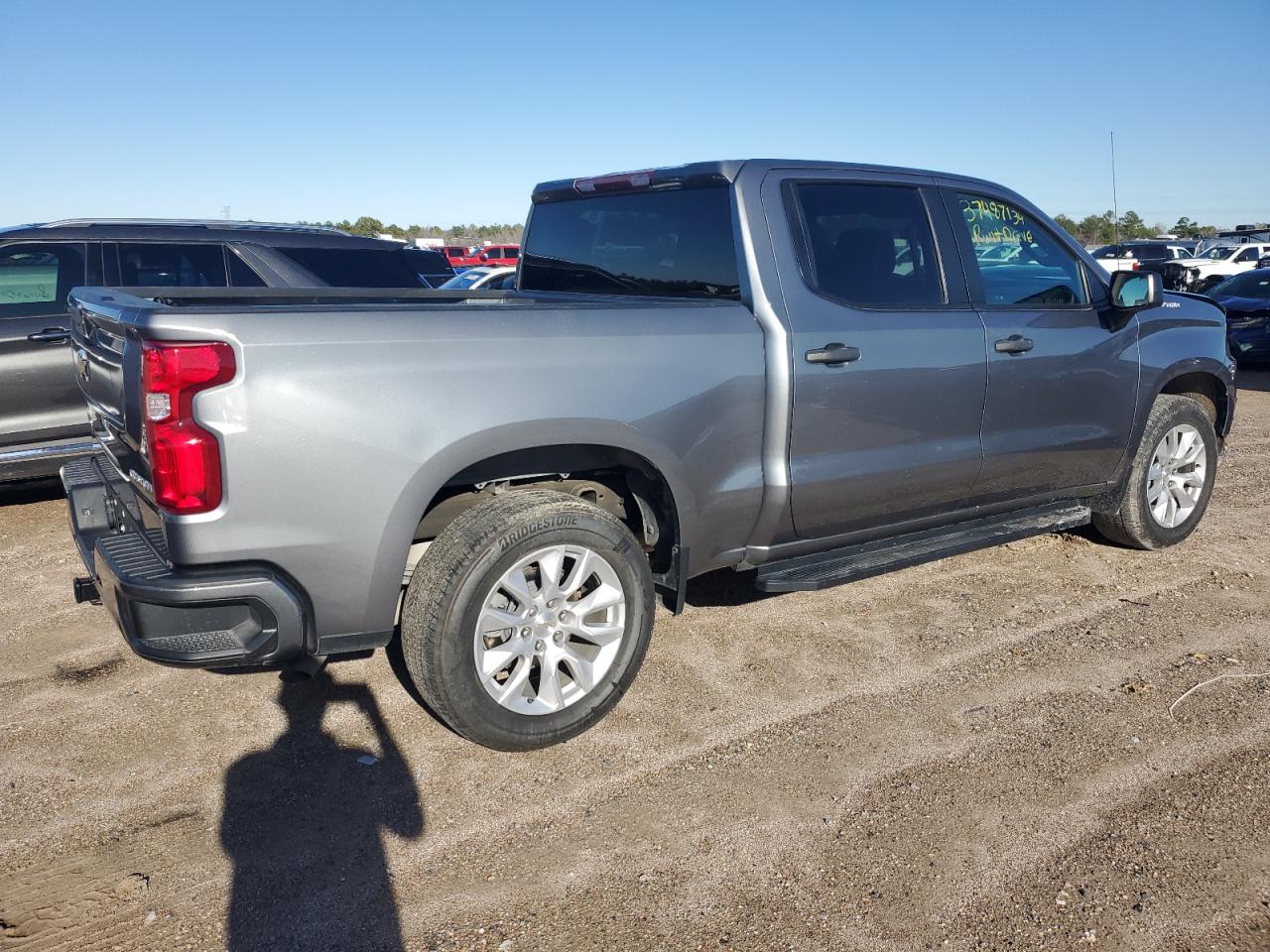 Obraz 3 z 2021 CHEVROLET SILVERADO C1500 CUSTOM 2021 z VIN 3GCPWBEK6MG407308