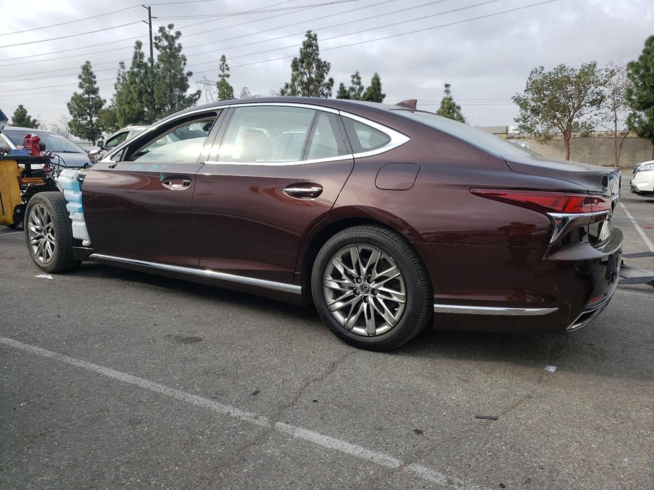 Image 2 of 2019 LEXUS LS 500 BASE 2019 with VIN JTHB51FF6K5008958