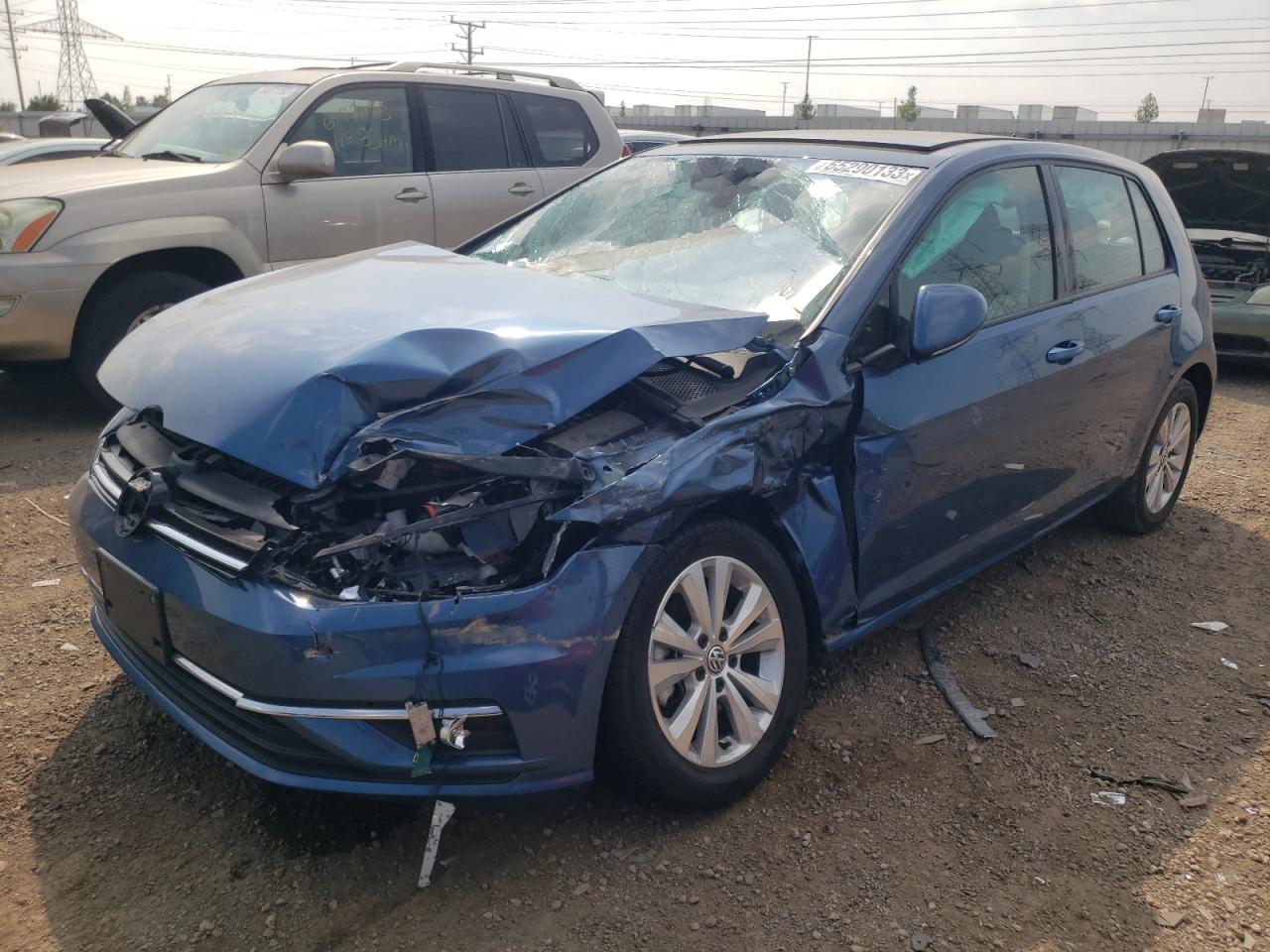 Изображение 1 2021 VOLKSWAGEN GOLF  2021 с VIN 3VWG57AU7MM001219