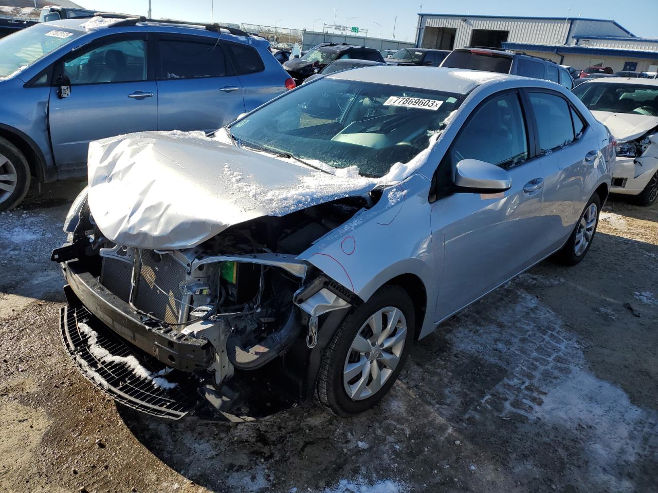 Image 1 of 2015 TOYOTA COROLLA L 2015 with VIN 2T1BURHE5FC478947
