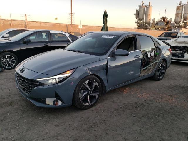 Image 1 of 2023 HYUNDAI ELANTRA LIMITED 2023 with VIN KMHLN4AJ9PU038287