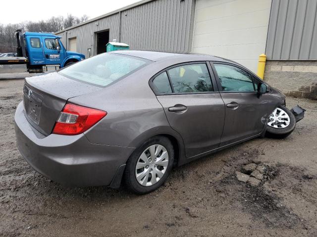 Image 3 of 2012 HONDA CIVIC LX 2012 with VIN 2HGFB2F51CH578533