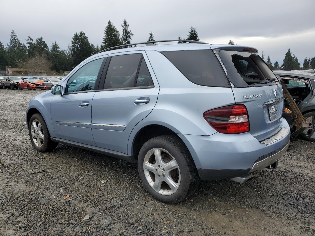 Image 2 of 2008 MERCEDES-BENZ ML 320 CDI 2008 with VIN 4JGBB22E98A391464