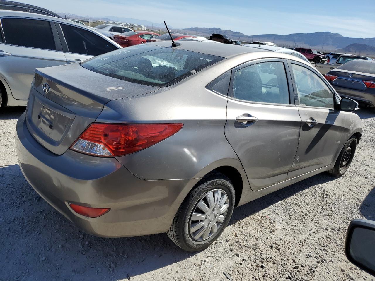 Image 3 of 2013 HYUNDAI ACCENT GLS 2013 with VIN KMHCT4AE3DU537557
