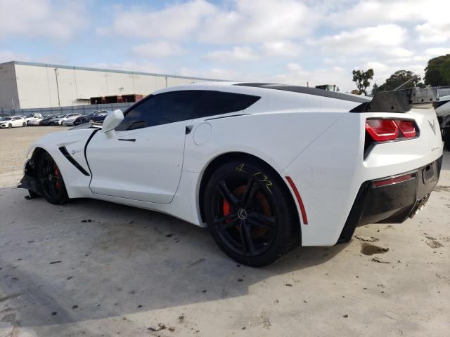 Image 2 of 2017 CHEVROLET CORVETTE STINGRAY 1LT 2017 with VIN 1G1YB2D71H5109235