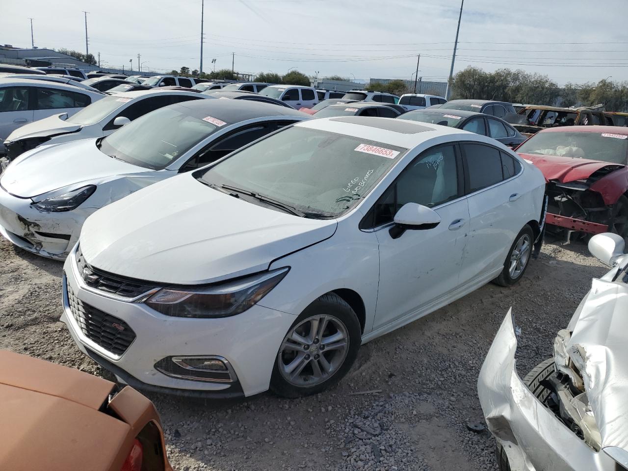 Изображение 1 2016 CHEVROLET CRUZE LT 2016 с VIN 1G1BE5SM2G7237848