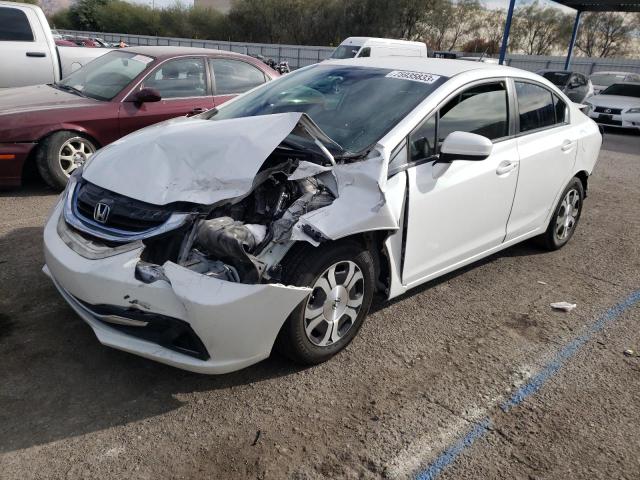 Image 1 of 2014 HONDA CIVIC HYBRID 2014 with VIN 19XFB4F22EE201319