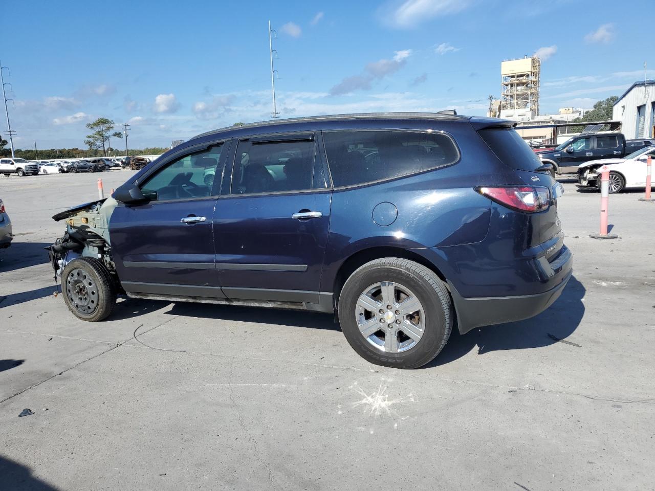 Image 2 of 2017 CHEVROLET TRAVERSE LS 2017 with VIN 1GNKRFKDXHJ175662
