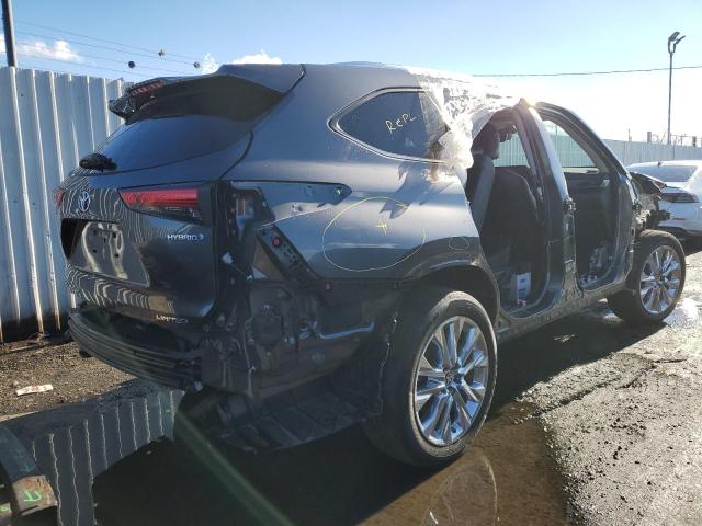 Image 3 of 2020 TOYOTA HIGHLANDER HYBRID LIMITED 2020 with VIN 5TDDBRCH8LS011962