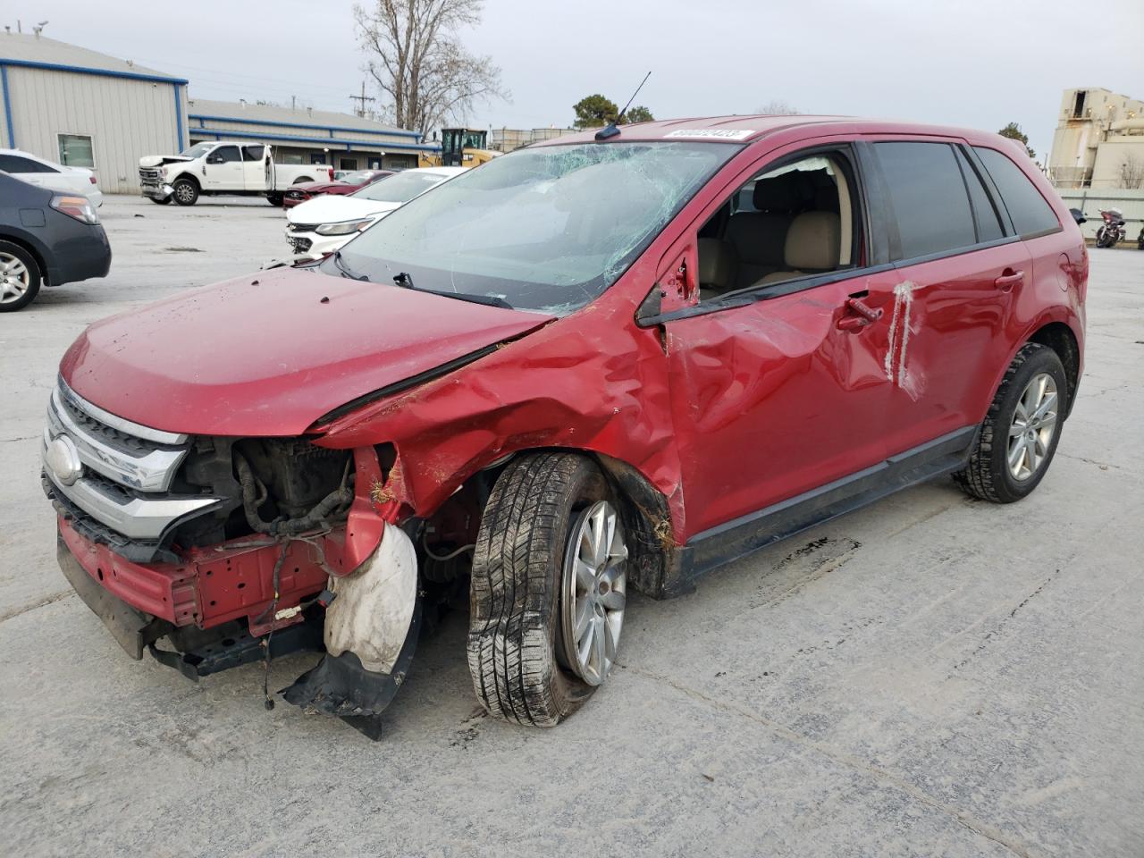 Изображение 1 2012 FORD EDGE SEL 2012 с VIN 2FMDK3J97CBA91728