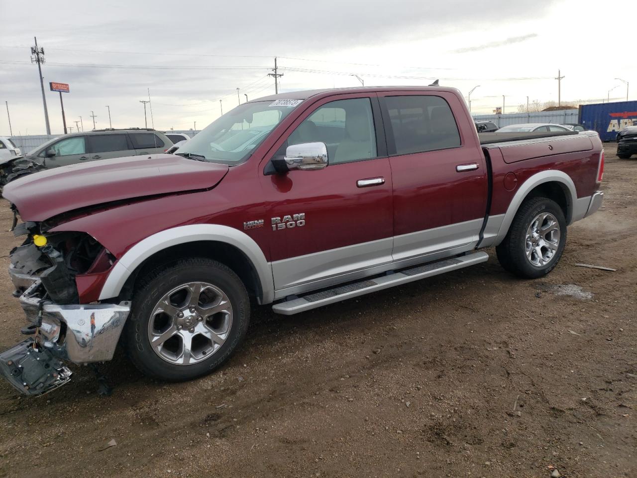 Obraz 1 z 2017 RAM 1500 LARAMIE 2017 z VIN 1C6RR7NT8HS803803