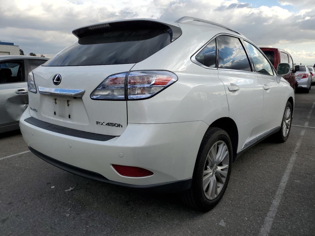 Image 3 of 2010 LEXUS RX 450 2010 with VIN JTJBC1BA6A2013091