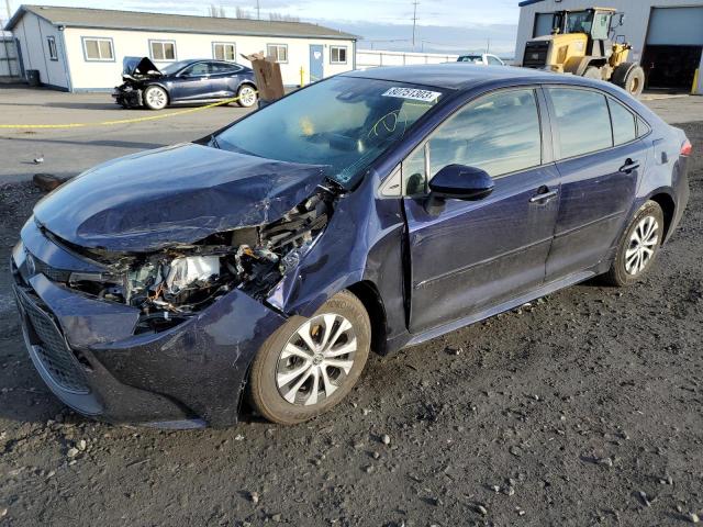 Изображение 1 2022 TOYOTA COROLLA LE 2022 с VIN JTDEAMDE5NJ059384