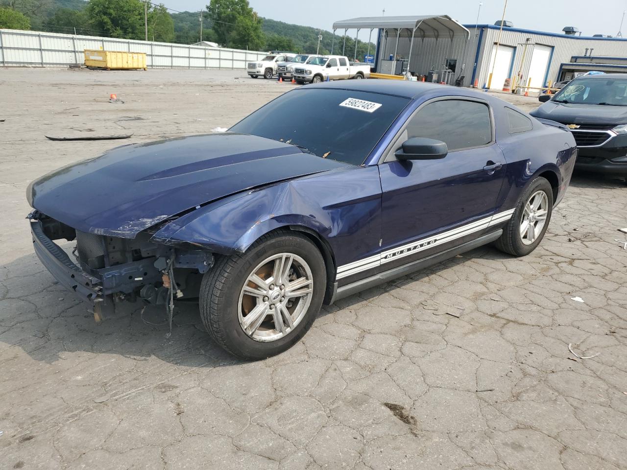 Image 1 of 2012 FORD MUSTANG  2012 with VIN 1ZVBP8AM4C5259910