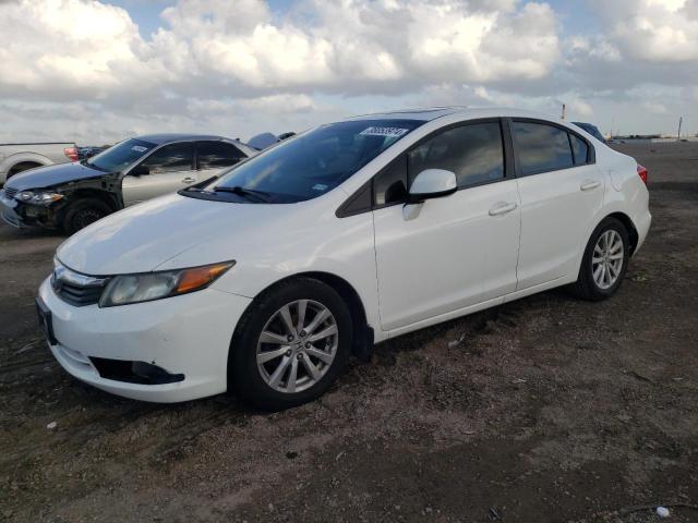 Image 1 of 2012 HONDA CIVIC EXL 2012 with VIN 2HGFB2F90CH580731