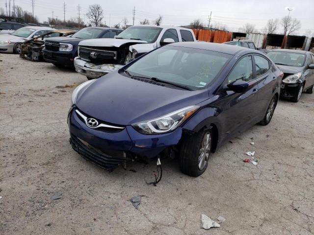 Image 1 of 2014 HYUNDAI ELANTRA SE 2014 with VIN 5NPDH4AE8EH516922