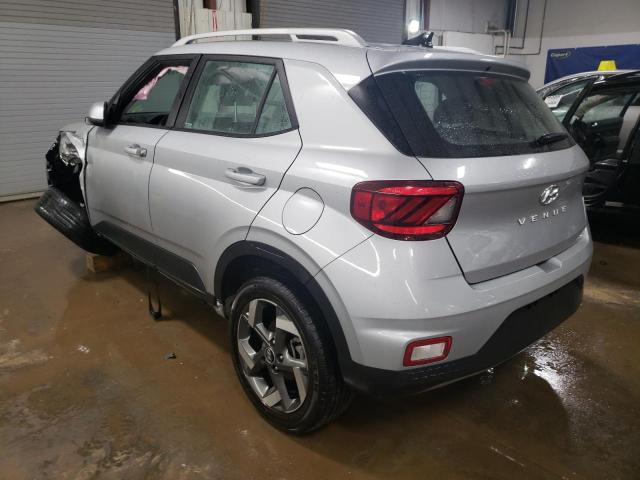 Image 2 of 2021 HYUNDAI VENUE SEL 2021 with VIN KMHRC8A31MU098326