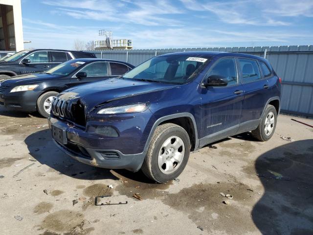 Image 1 of 2014 JEEP CHEROKEE SPORT 2014 with VIN 1C4PJMAB2EW233790