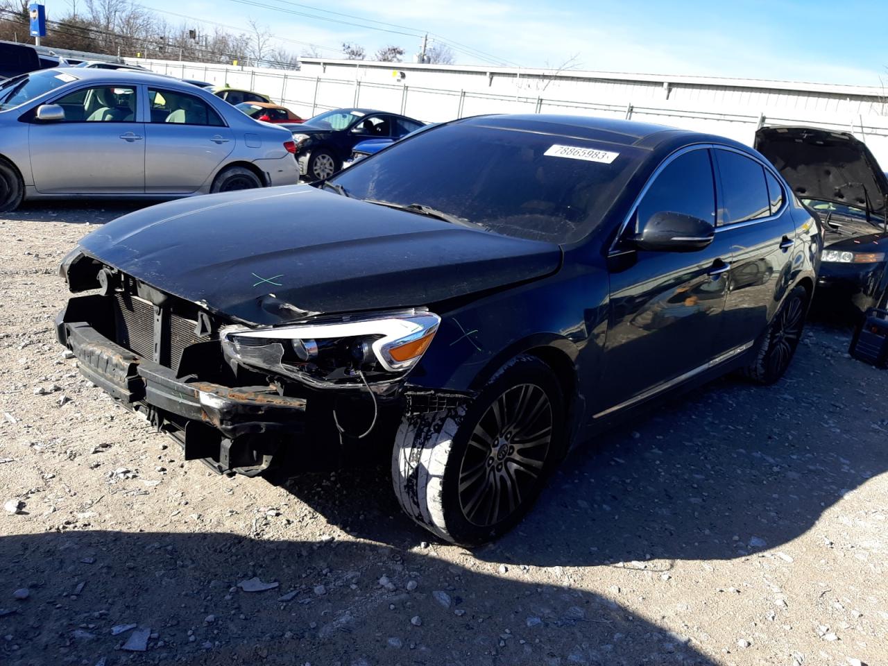 Image 1 of 2014 KIA CADENZA PREMIUM 2014 with VIN KNALN4D78E5157182