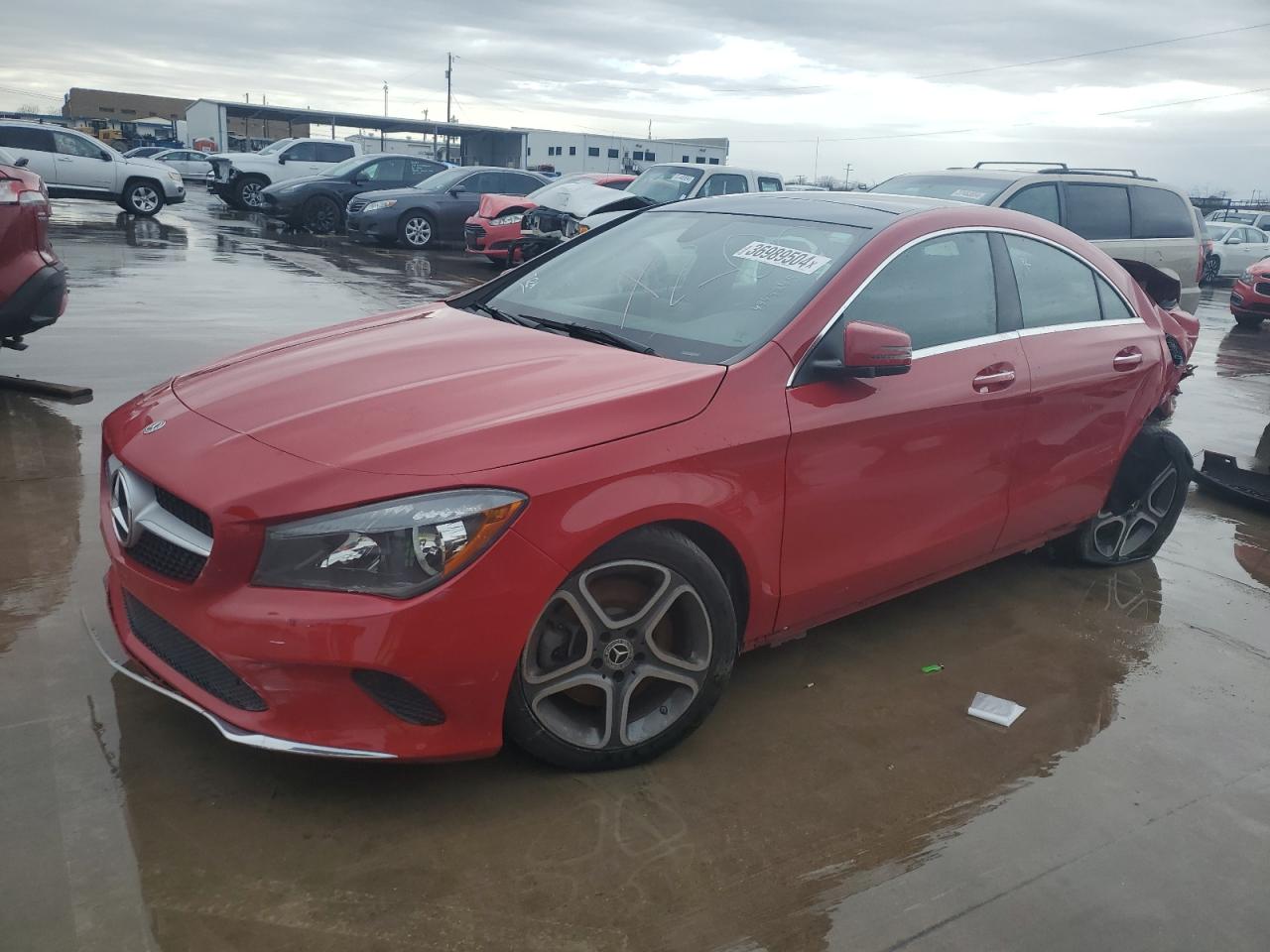 Obraz 1 z 2018 MERCEDES-BENZ CLA 250 4MATIC 2018 z VIN WDDSJ4GB3JN547987