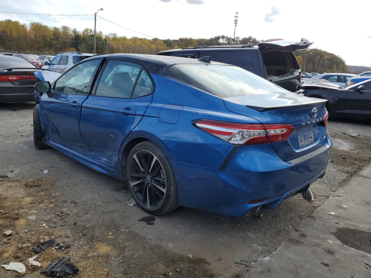Image 2 of 2020 TOYOTA CAMRY XSE 2020 with VIN 4T1K61AK9LU385466