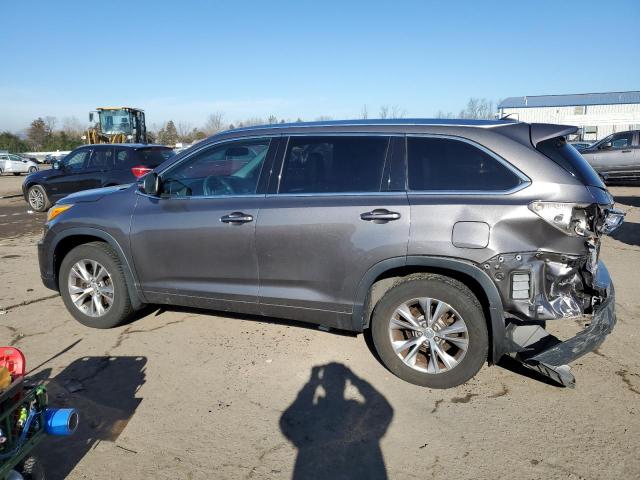Изображение 2 2015 TOYOTA HIGHLANDER XLE 2015 с VIN 5TDJKRFH6FS098926