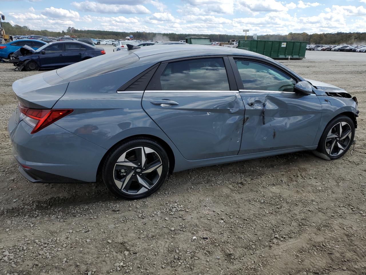 Изображение 3 2023 HYUNDAI ELANTRA LIMITED 2023 с VIN KMHLN4AJXPU035947