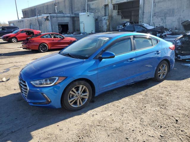 Image 1 of 2018 HYUNDAI ELANTRA SEL 2018 with VIN 5NPD84LF6JH338511