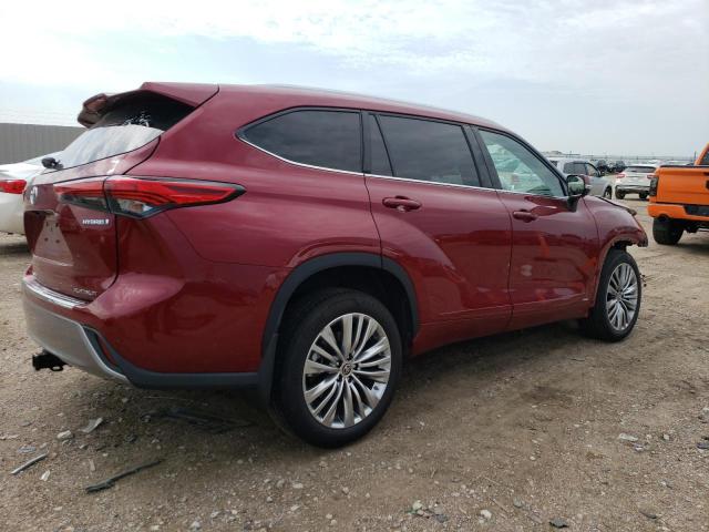 Image 3 of 2022 TOYOTA HIGHLANDER HYBRID PLATINUM 2022 with VIN 5TDEBRCH2NS090035