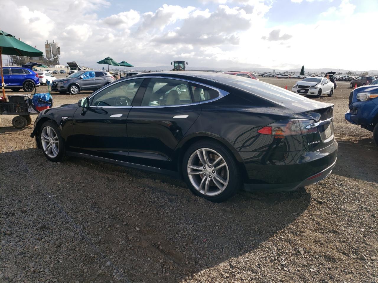 Image 2 of 2014 TESLA MODEL S  2014 with VIN 5YJSA1S13EFP65259