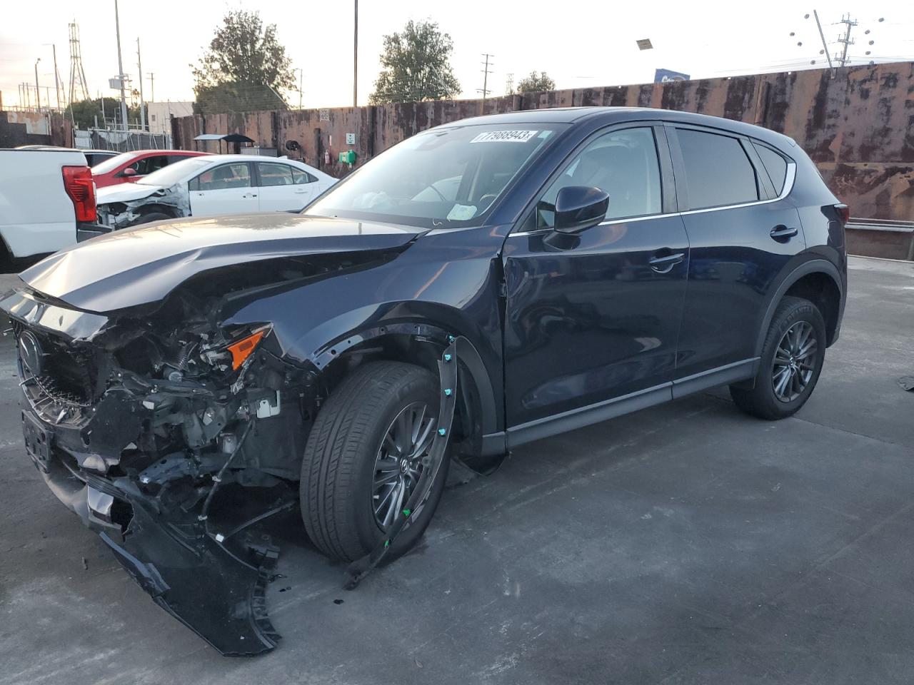 Image 1 of 2019 MAZDA CX-5 TOURING 2019 with VIN JM3KFACM6K1553705