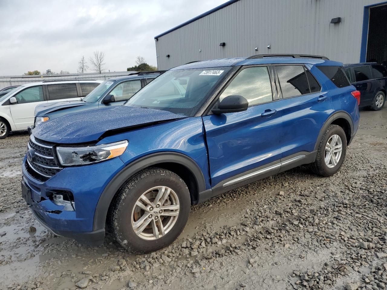 Image 1 of 2020 FORD EXPLORER XLT 2020 with VIN 1FMSK8DH7LGD15175