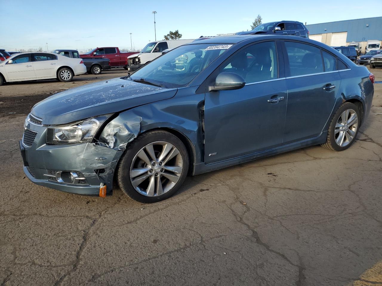 Изображение 1 2012 CHEVROLET CRUZE LTZ 2012 с VIN 1G1PH5SC3C7244371