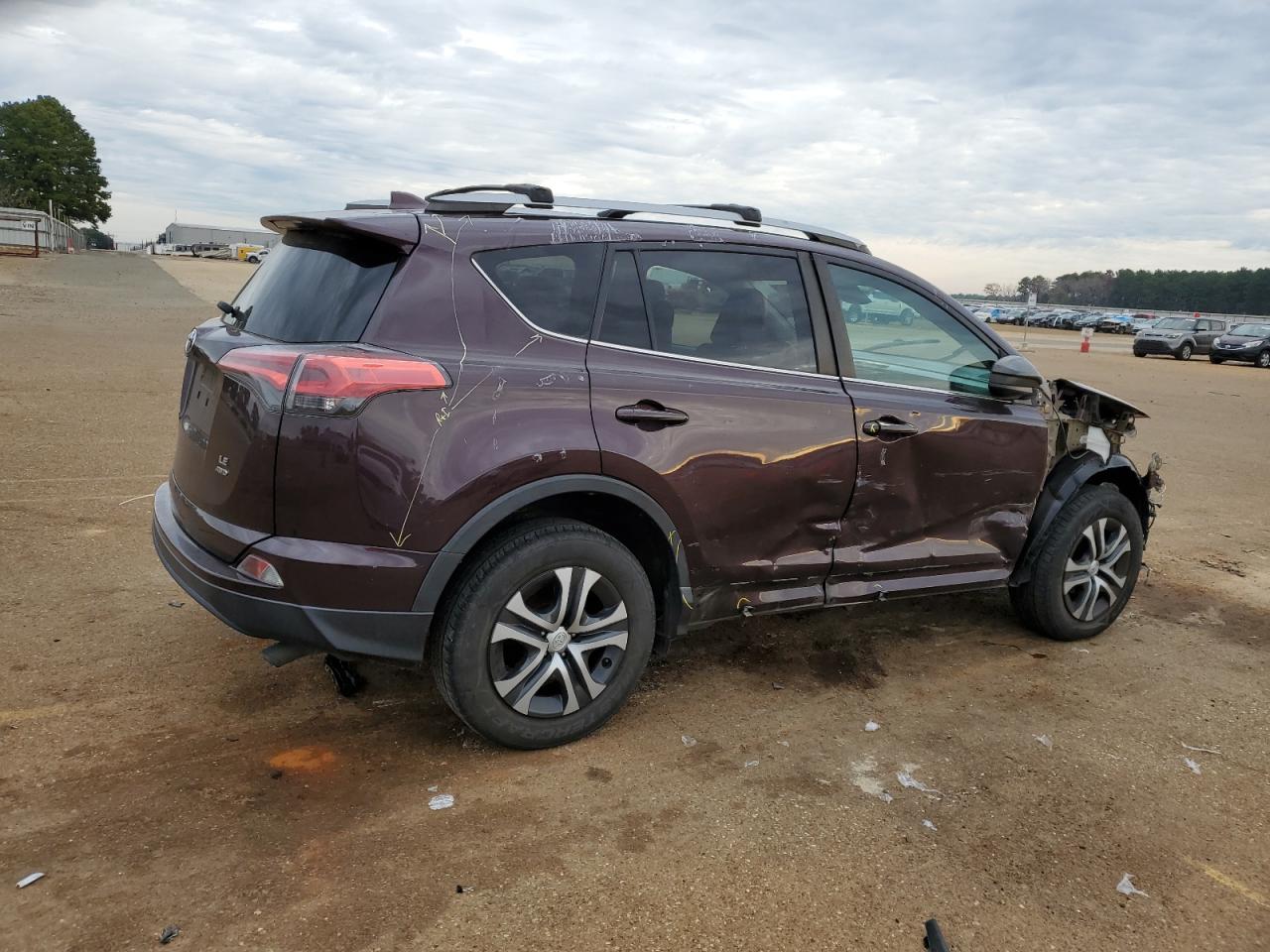 Image 3 of 2017 TOYOTA RAV4 LE 2017 with VIN 2T3BFREV8HW580041