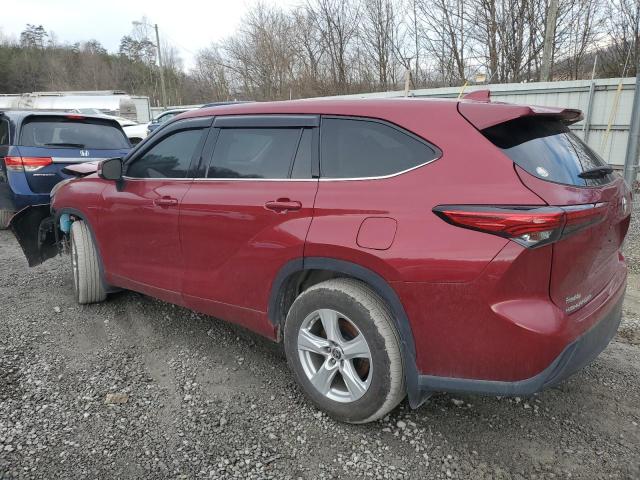Изображение 2 2021 TOYOTA HIGHLANDER L 2021 с VIN 5TDBZRBHXMS154126