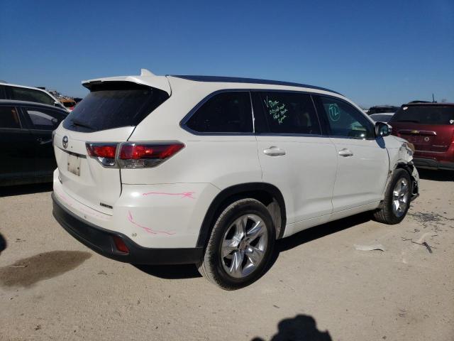 Image 3 of 2014 TOYOTA HIGHLANDER LIMITED 2014 with VIN 5TDYKRFHXES015544