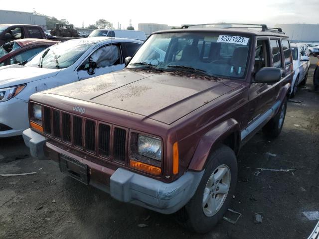Image 1 of 2001 JEEP CHEROKEE SPORT 2001 with VIN 1J4FF48S61L576840