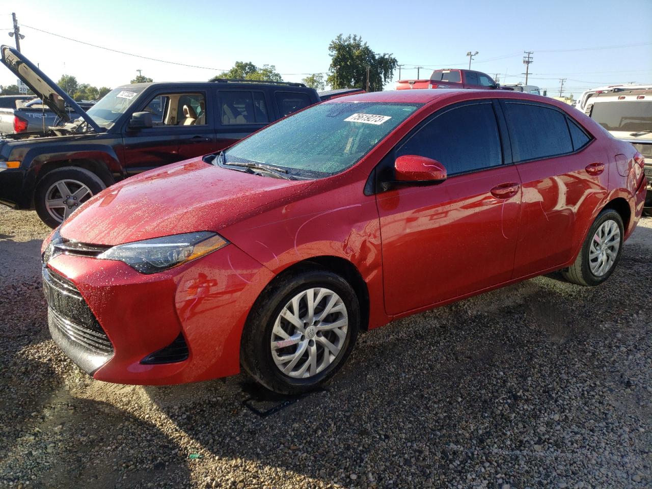 Изображение 1 2018 TOYOTA COROLLA L 2018 с VIN 5YFBURHE6JP800407