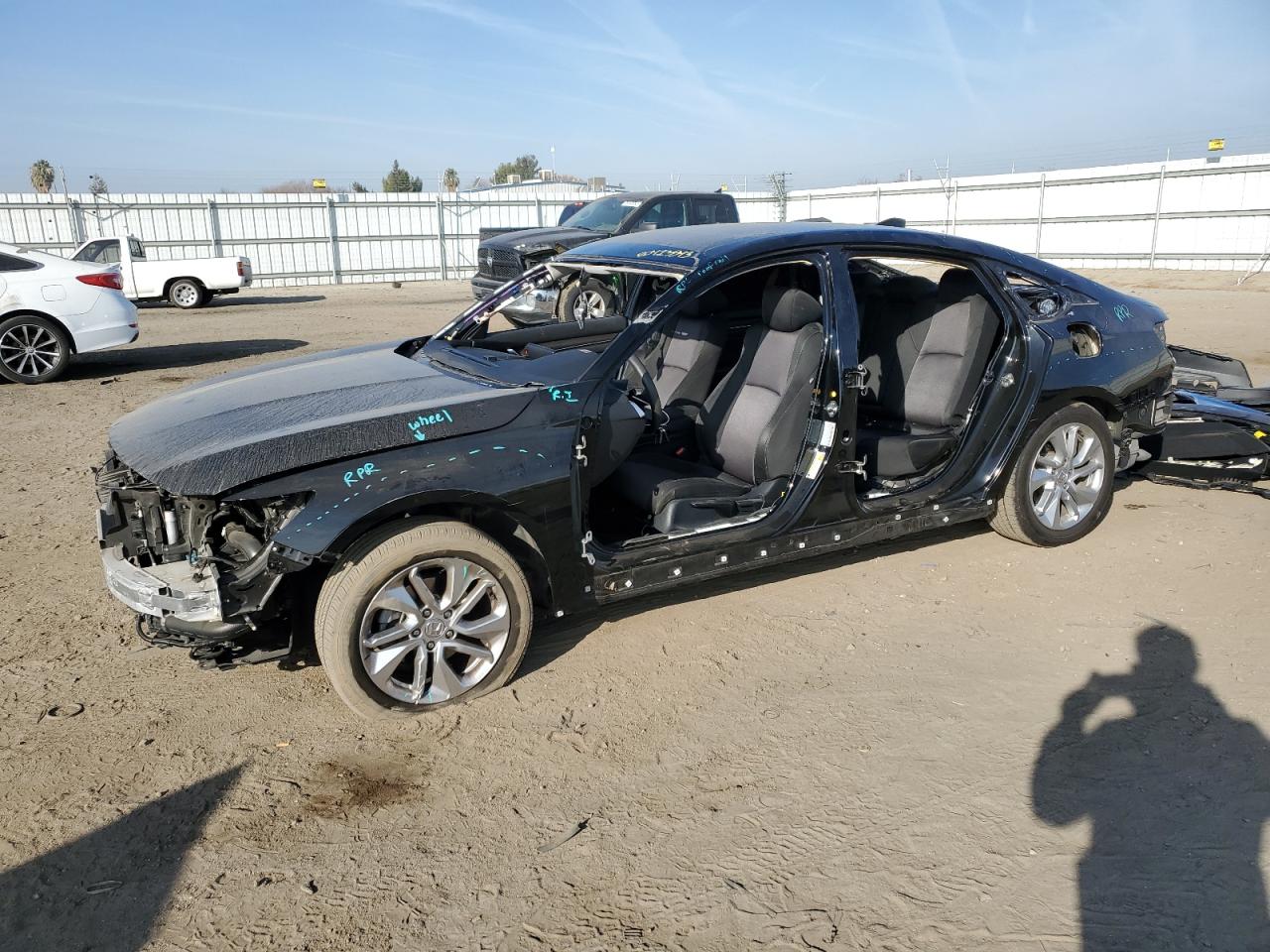 Image 1 of 2019 HONDA ACCORD LX 2019 with VIN 1HGCV1F13KA013005