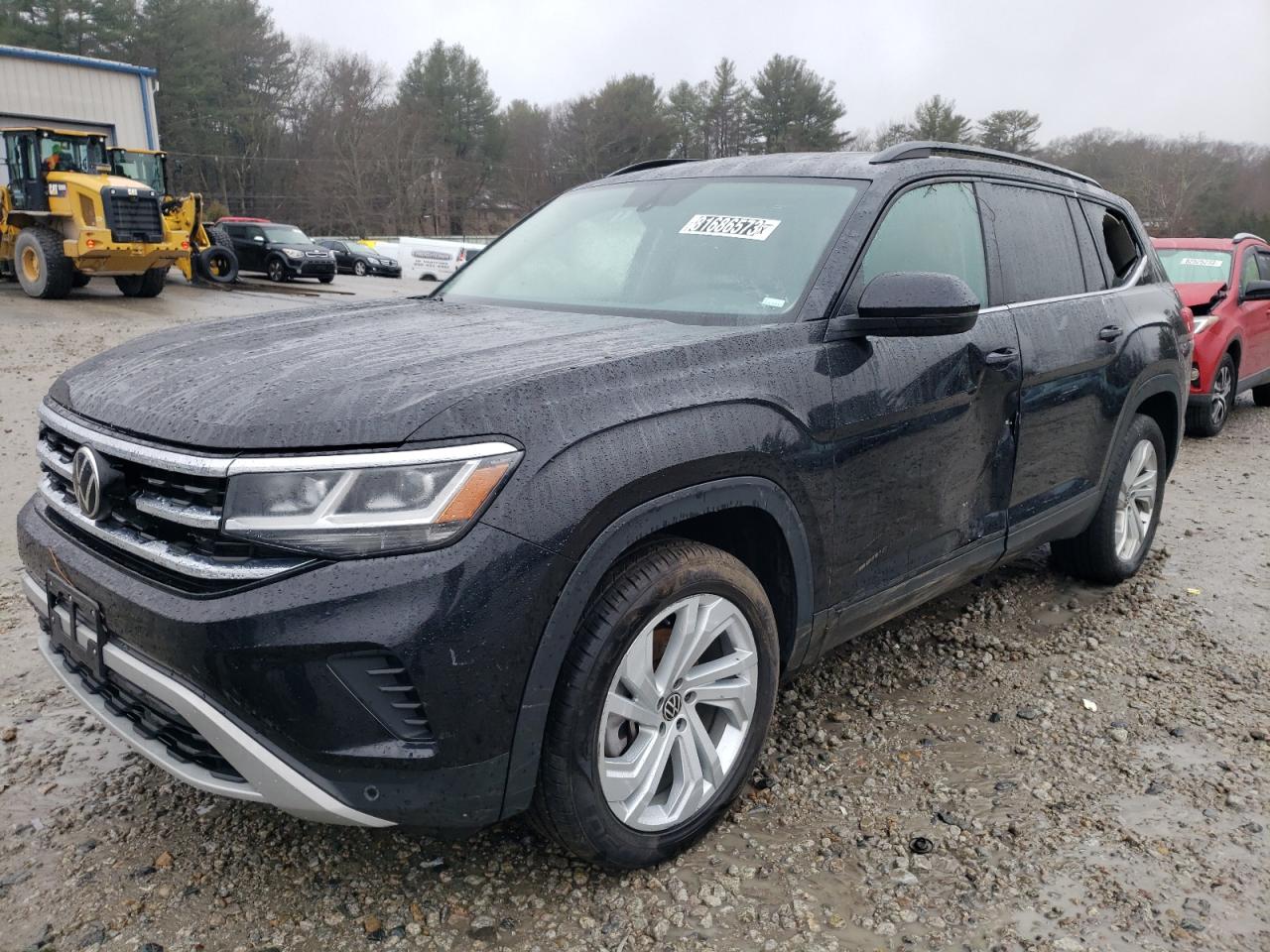 Image 1 of 2021 VOLKSWAGEN ATLAS SE 2021 with VIN 1V2WR2CA7MC546989