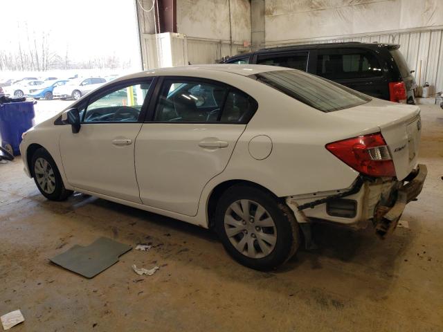 Image 2 of 2012 HONDA CIVIC LX 2012 with VIN 19XFB2F50CE108178