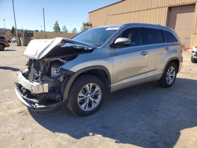 Obraz 1 z 2015 TOYOTA HIGHLANDER XLE 2015 z VIN 5TDKKRFH1FS059438